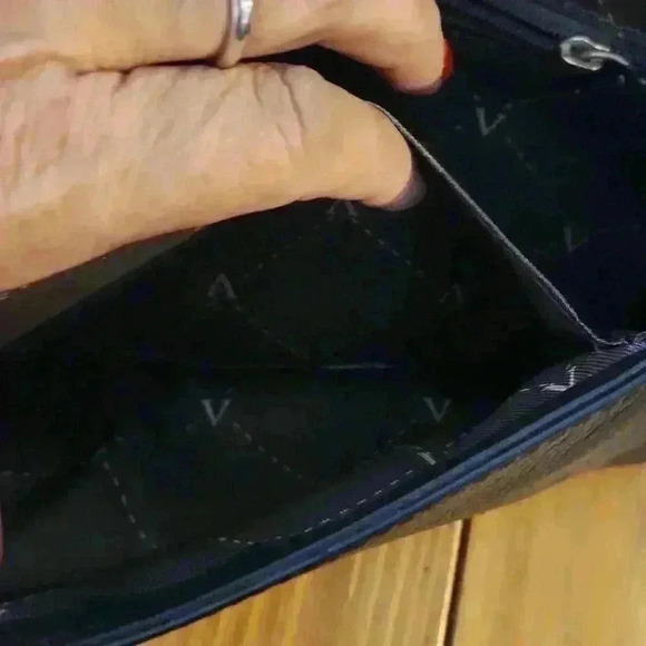 VINCE CAMUTO New York vintage crossbody navy blue - Picture 8 of 13